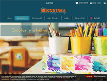Tablet Screenshot of kukuma.es